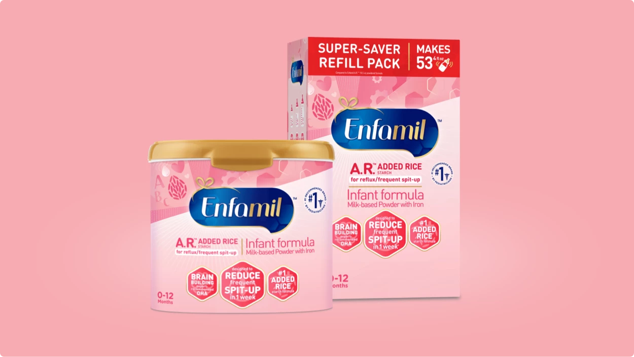 Enfamil A.R.™ Infant Formula with Added Rice
