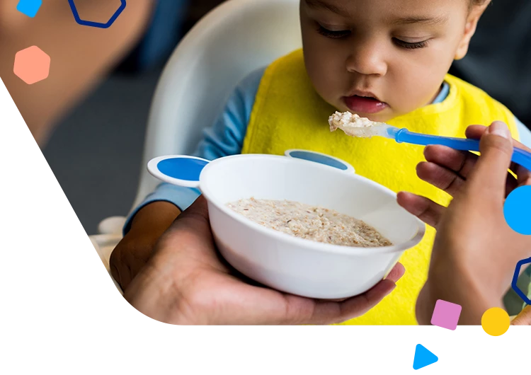 Probando Cereales para Bebés por Primera Vez