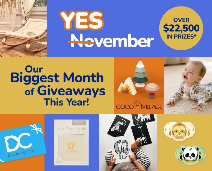 Yesvember - our biggest month of giveaways this year! and Over $22,500 in prizes