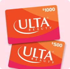 Two Ulta Beauty gift cards